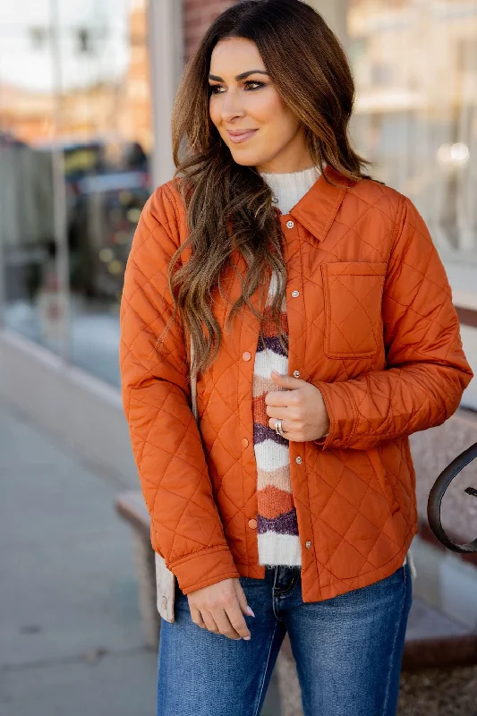 Casual Quilted Jackets for Comfort and Warmth-Stitched Quilted Puffer Jacket