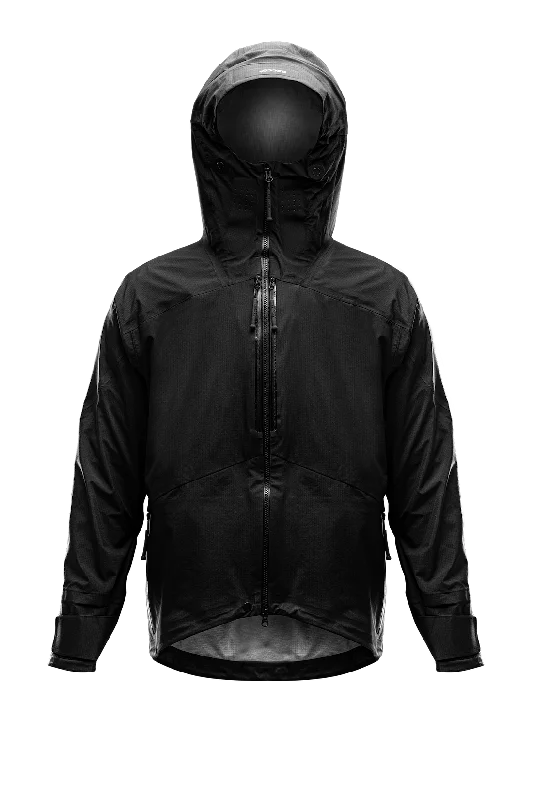 Reflective Windbreakers for Safety and Comfort-RŌNIN TANTO FULL ZIP SNOW JACKET