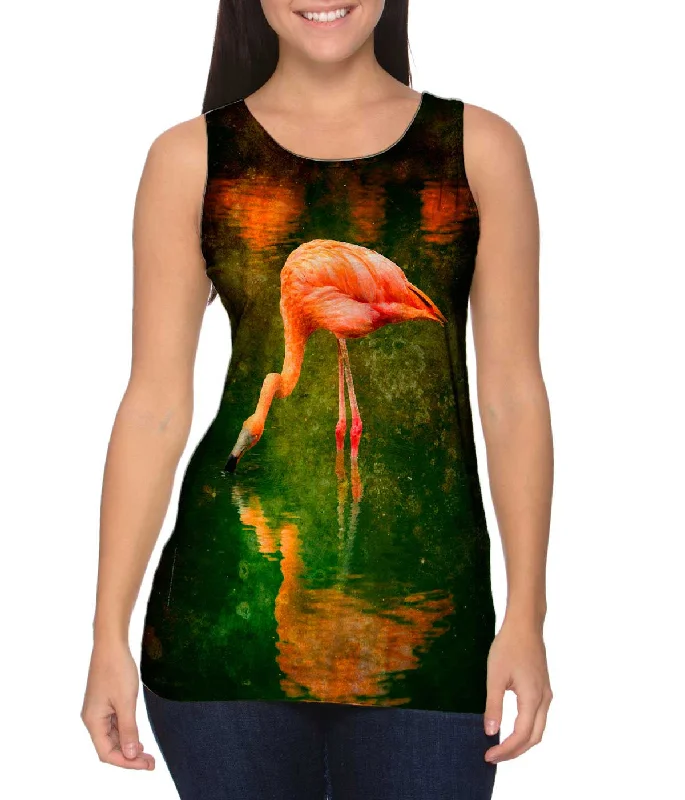 Casual Layering Vests for Relaxed Days-Stain Lake Flamingo