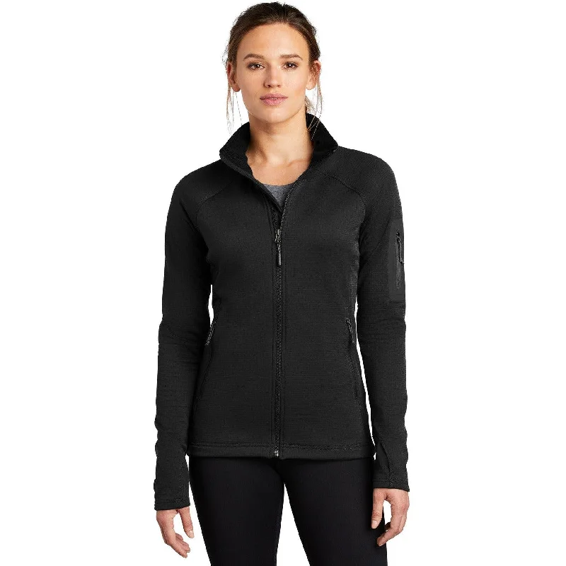 Soft Fleece Jackets for Cold Mornings-CLOSEOUT - The North Face Ladies Mountain Peaks Full-Zip Fleece Jacket