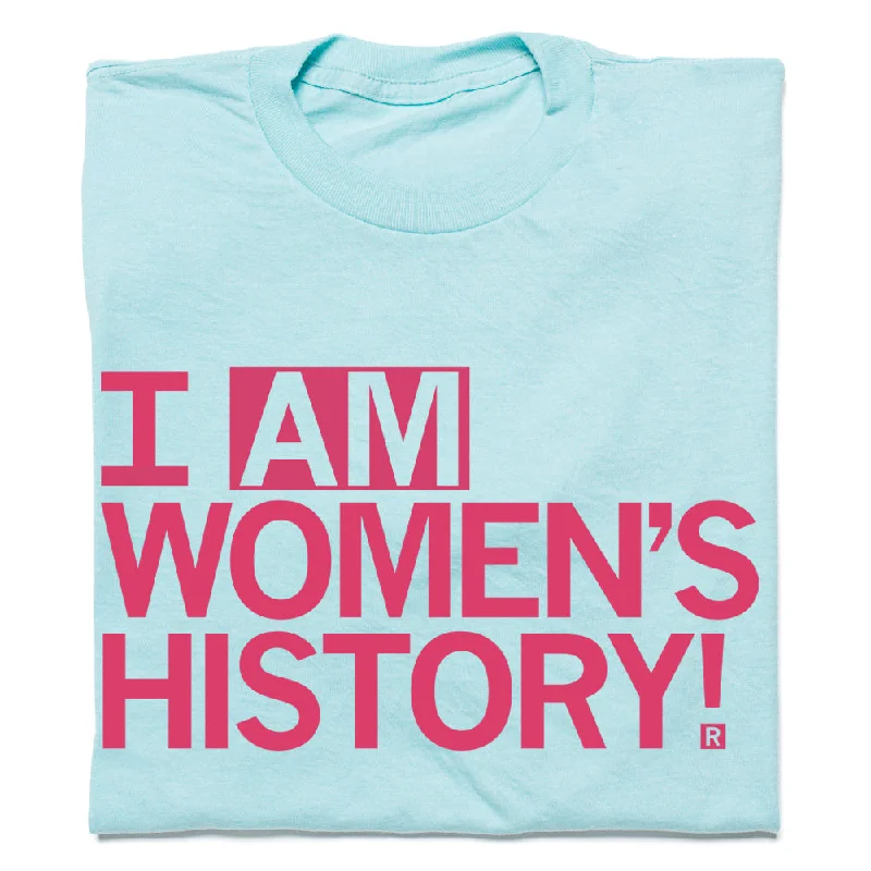 Performance T-Shirt for Activewear Enthusiasts-I Am Women's History