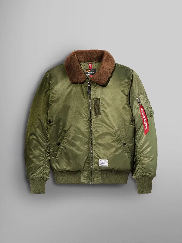 Lightweight Down Jackets for Travel-B-15 MOD BOMBER JACKET