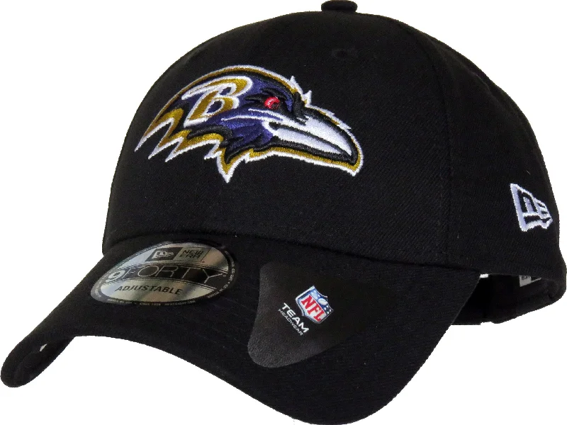 Outdoor Hats for Hiking and Adventure-Baltimore Ravens New Era 9Forty The League NFL Adjustable Cap