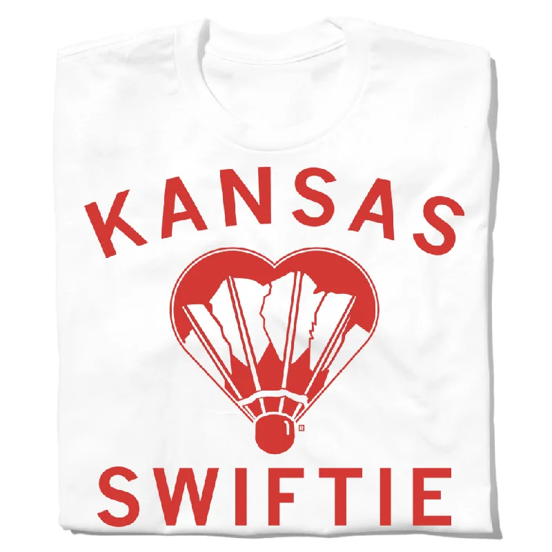 Stylish T-Shirt for Casual Outings-Kansas Swiftie