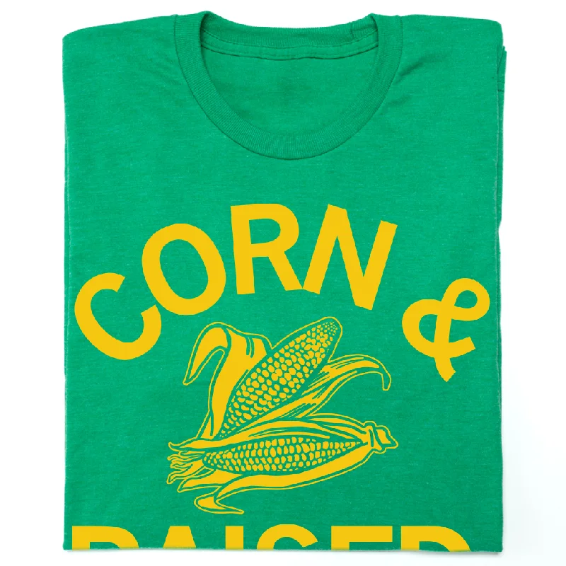 T-Shirt for Personal Expression-Corn & Raised