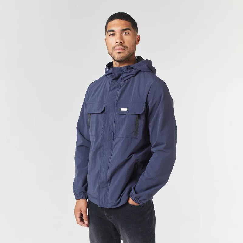 Military Jackets for Tactical Style-Tech Utility Jacket | Navy