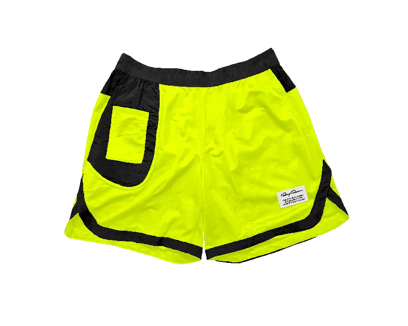 Beach Shorts for Sand and Surf-Danny Duncan Neon Shorts