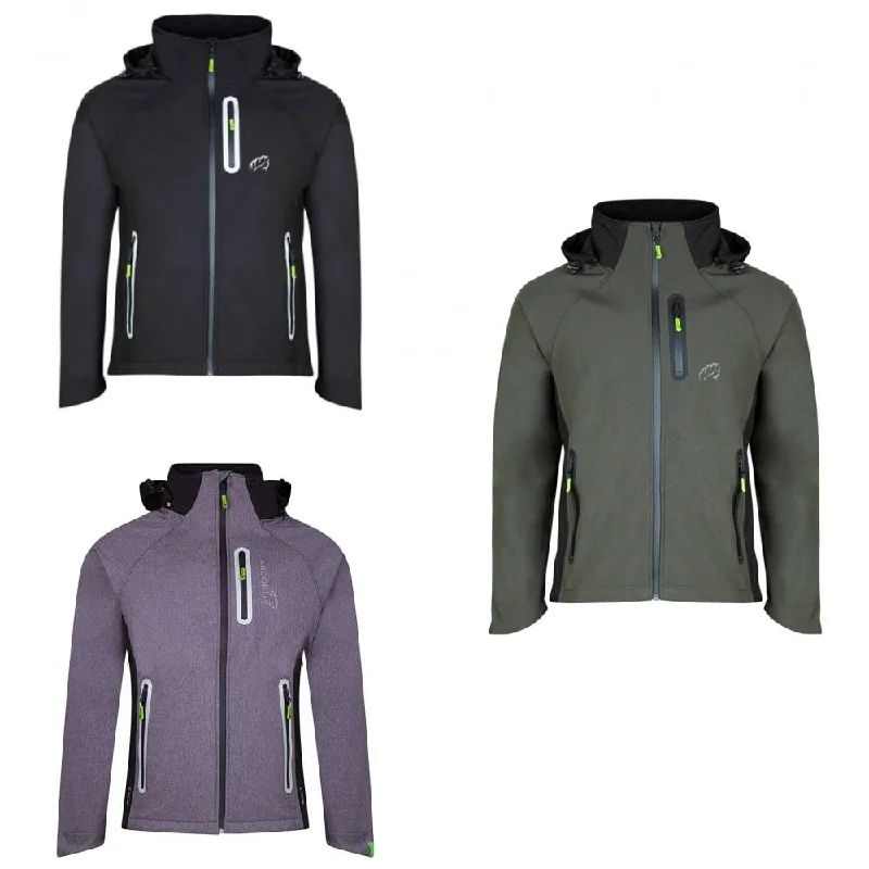 Heavyweight Jackets for Winter Cold-Caiman Breathedry Softshell Jacket