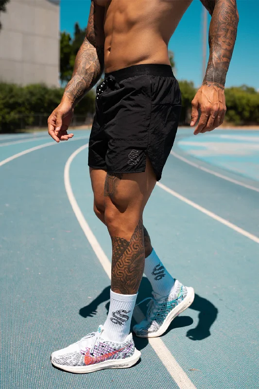 Jogger Shorts for Workout and Casual Looks-Aero Shorts - Black