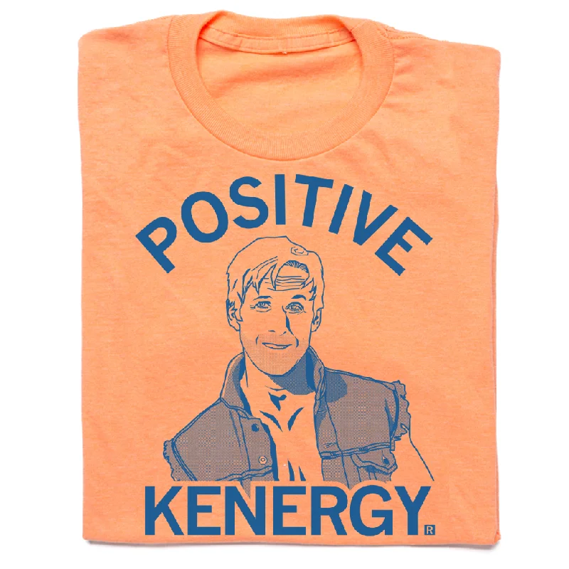 Comfortable T-Shirt for Outdoor Activities-Positive Kenergy