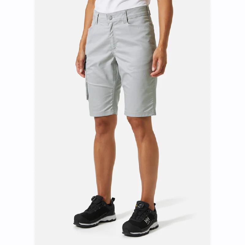 Cool Running Shorts for Maximum Ventilation-Helly Hansen 77535  Women's Manchester 2-Way Stretch Cargo Work Shorts