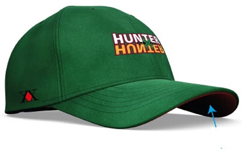 Travel Hats for Comfortable Journeys-Hunter X Hunter Green Baseball Cap