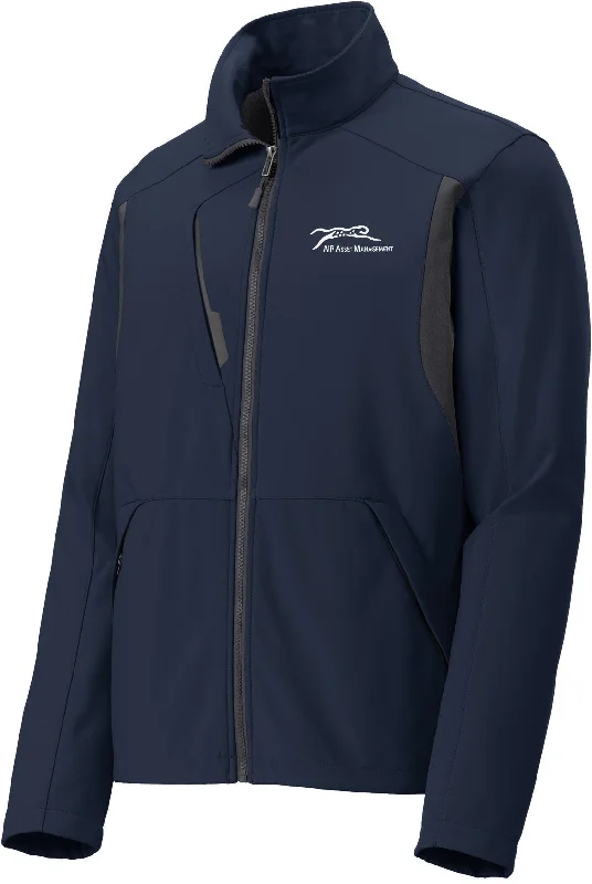 Athletic Fit Jackets for Performance and Style-Port Authority Back-Block Soft Shell Jacket