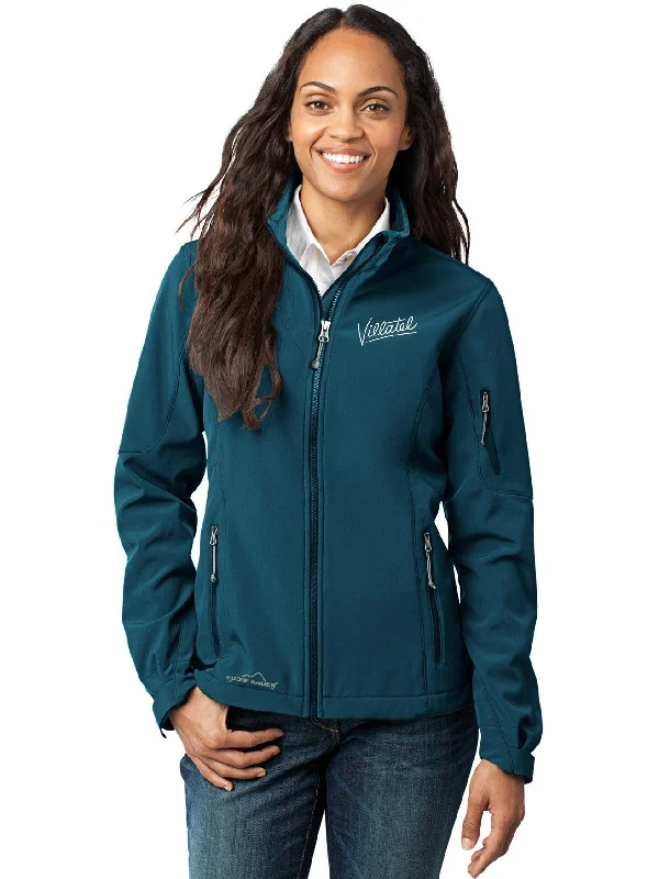 Hooded Jackets for Extra Comfort-Eddie Bauer Ladies Soft Shell Jacket