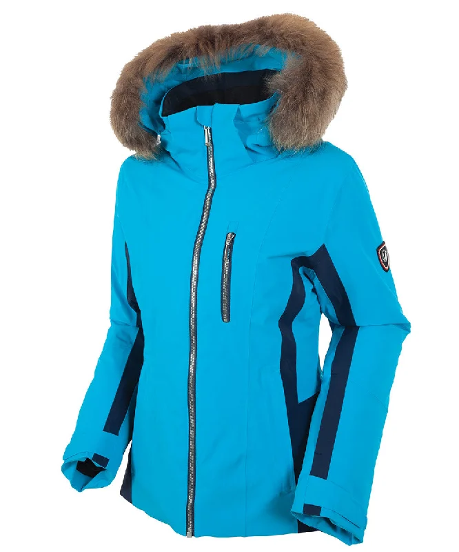 Zip-Up Jackets for Easy Layering-Women's Rae Insulated Jacket with Removable Fur Ruff