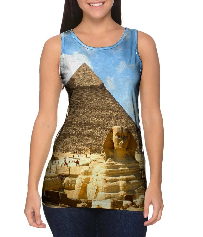 Cotton Vests for Everyday Comfort-Sphinx And Pyramid Egypt