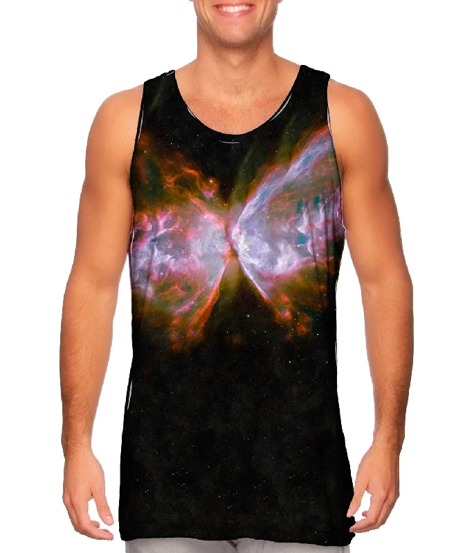 Hiking Vests for Nature Walks-Space Galaxy Butterfly Nebula