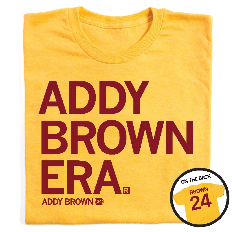 Sports T-Shirt for Active Lifestyles-Addy Brown Era