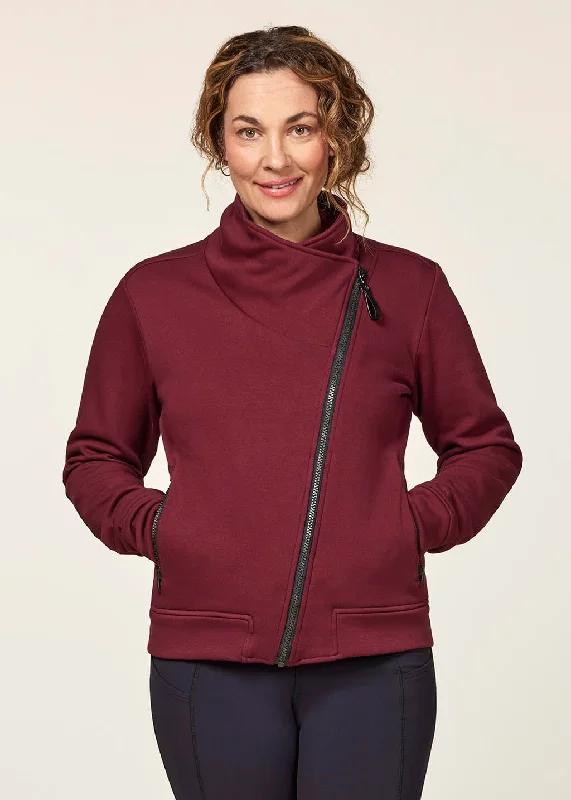 Trendy Jackets for Fashion-Forward Looks-Wrap Front Fleece Jacket