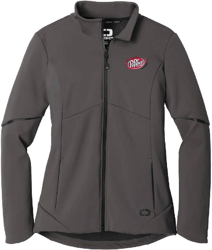 Cozy Jackets for Weekend Wear-OGIO Ladies Exaction Soft Shell Jacket