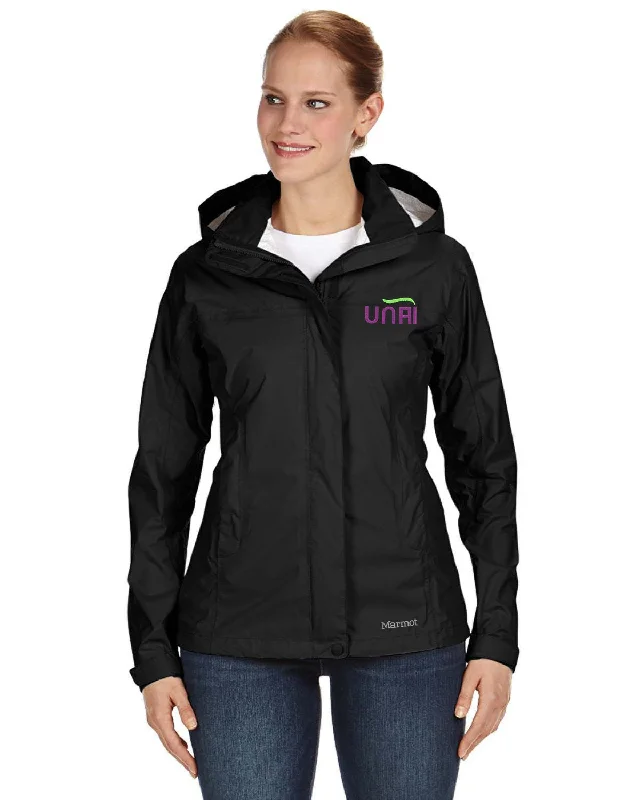 Fleece-Lined Jackets for Extra Comfort-Marmot Ladies Precipitation Eco Jacket