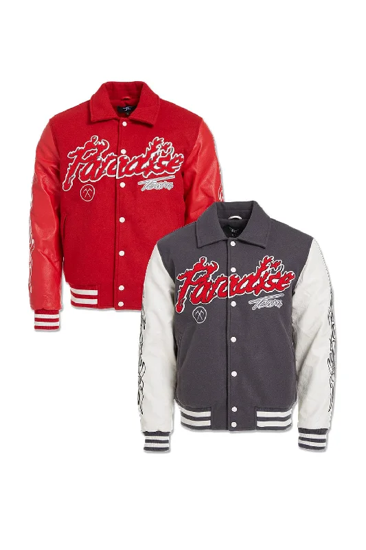 Best Jackets for Cold Weather-Paradise Tour Varsity Jacket 2 Pack #1