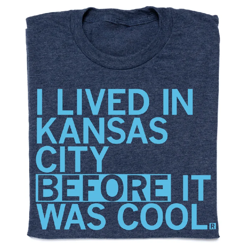 Vintage T-Shirt for Retro Style-I Lived In KC Before It Was Cool