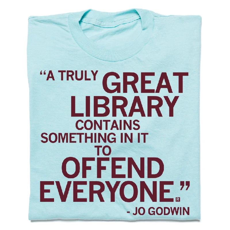 T-Shirt for Personal Expression-A Truly Great Library