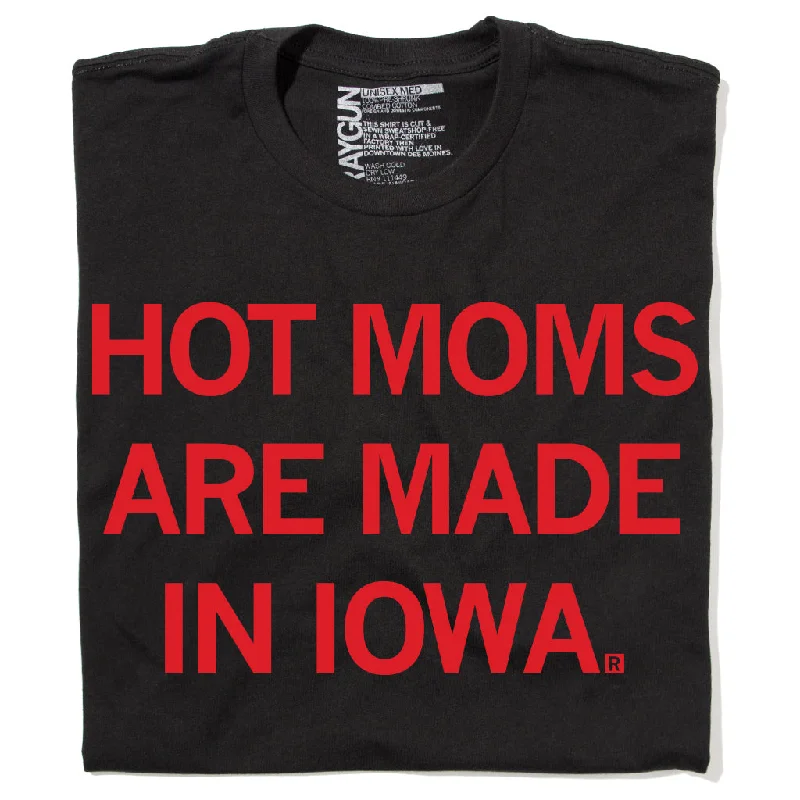 Casual T-Shirt for Day-to-Night Wear-Hot Moms Are Made In Iowa