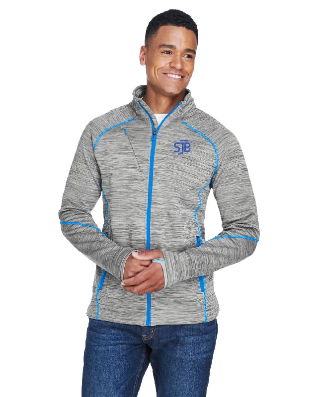 Trendy Jackets for Fashion-Forward Looks-North End Flux Mélange Bonded Fleece Jacket