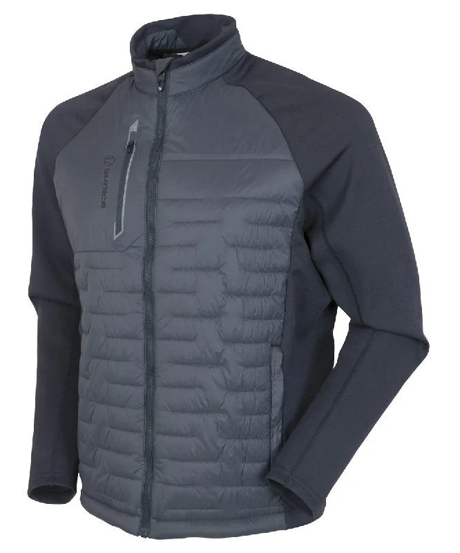 Insulated Jackets for Cold Weather Adventures-Men's Hamilton Hybrid Climaloft Lightweight Thermal Stretch Jacket