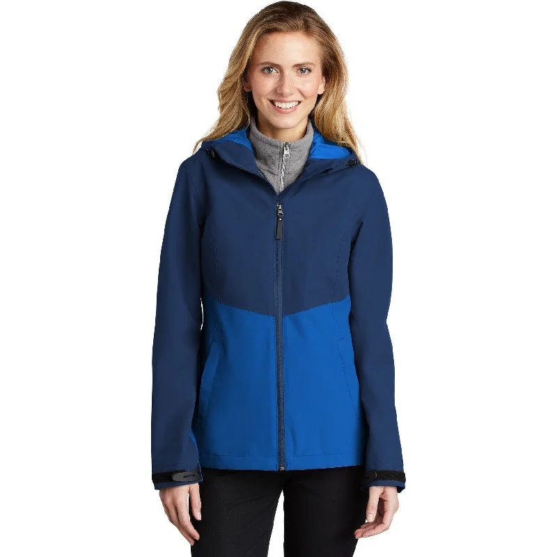 Soft Fleece Jackets for Cold Mornings-CLOSEOUT - Port Authority Ladies Tech Rain Jacket