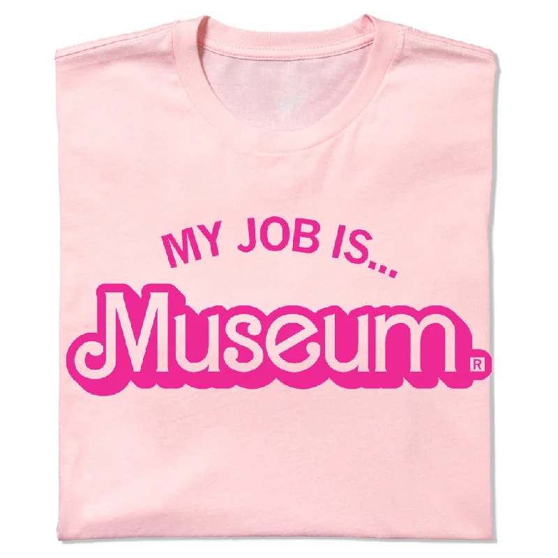 T-Shirt for Team Events and Uniforms-My Job is Museum