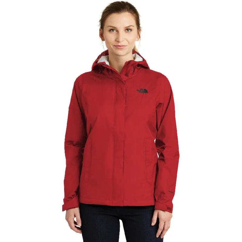 Insulated Parkas for Snowy Days-CLOSEOUT - The North Face Ladies DryVent Rain Jacket