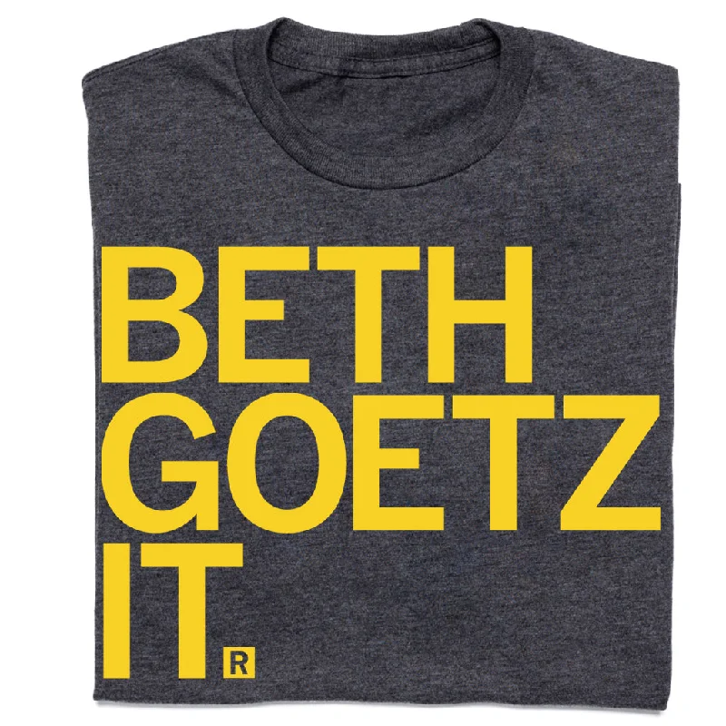 Comfortable Relaxed Fit T-Shirt for Easy Wear-Beth Goetz It