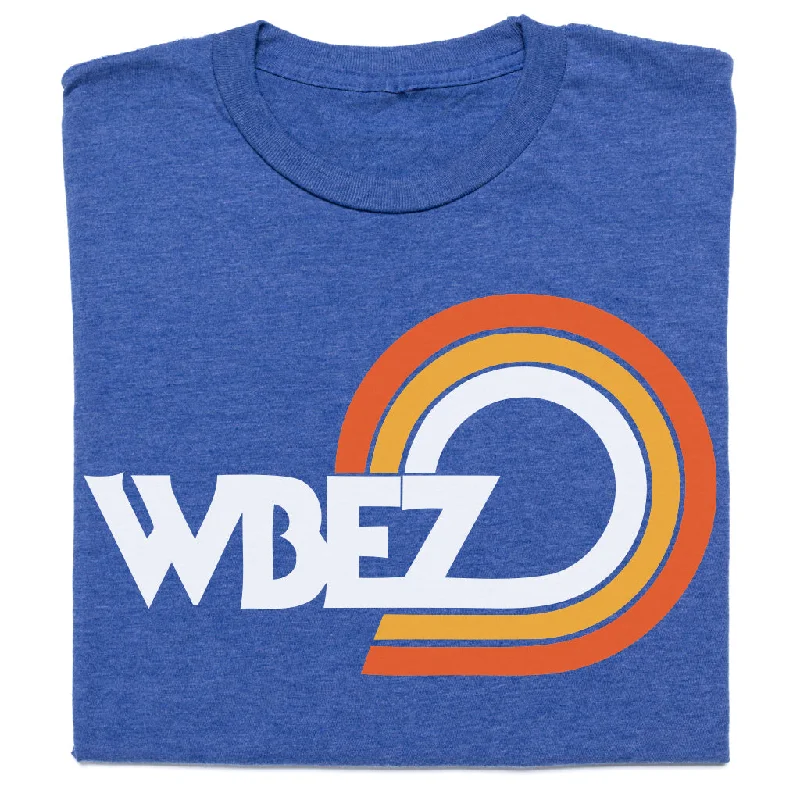 Vintage Graphic T-Shirt for a Retro Look-WBEZ Vintage Logo Blue