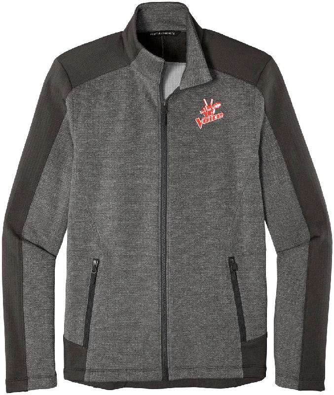 Stylish Jackets for Fall Weather-Port Authority Grid Fleece Jacket