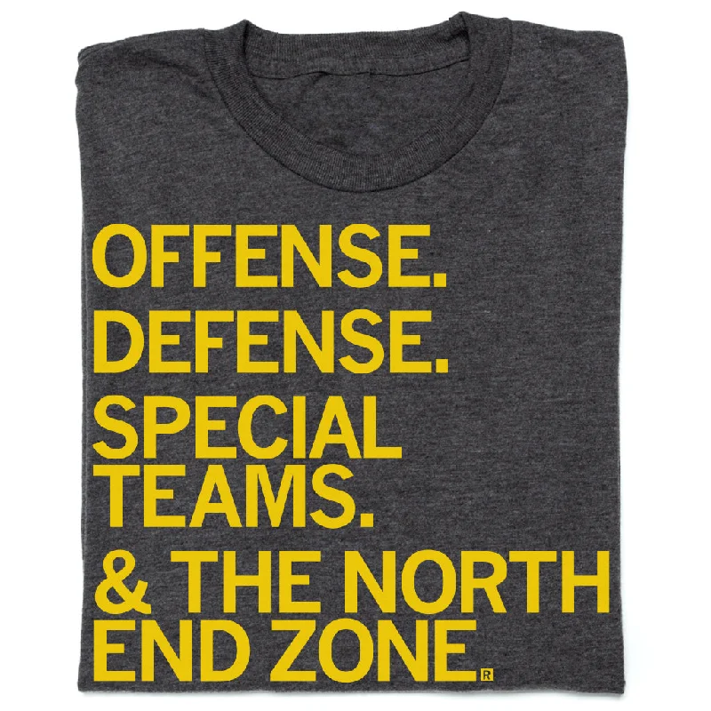 Creative T-Shirt for Personal Statement-The North End Zone