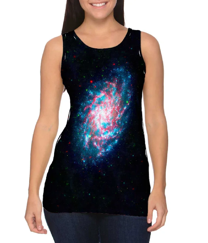 Zip-Up Vests for Easy Layering-Space Galaxy Evolution Explorer Christmas Time