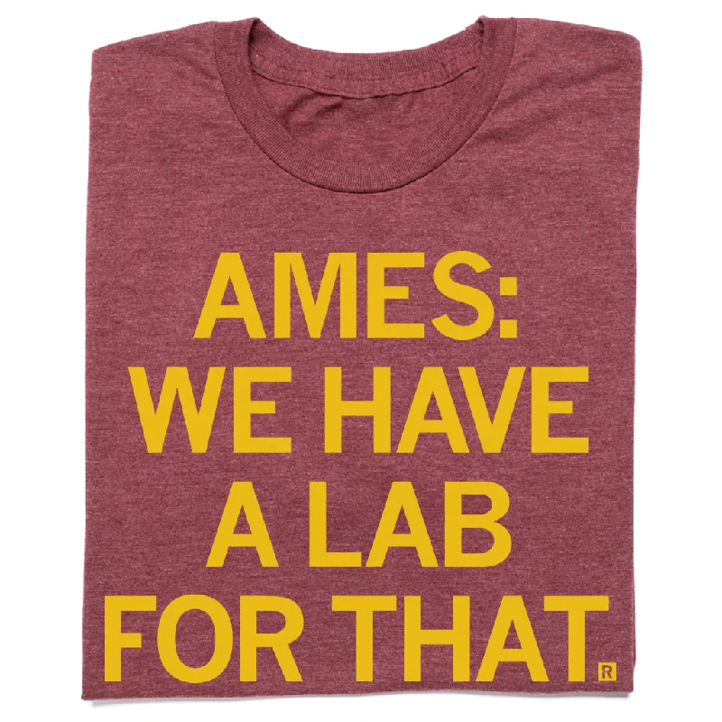 Stylish T-Shirt for Casual Outings-Ames: Lab For That