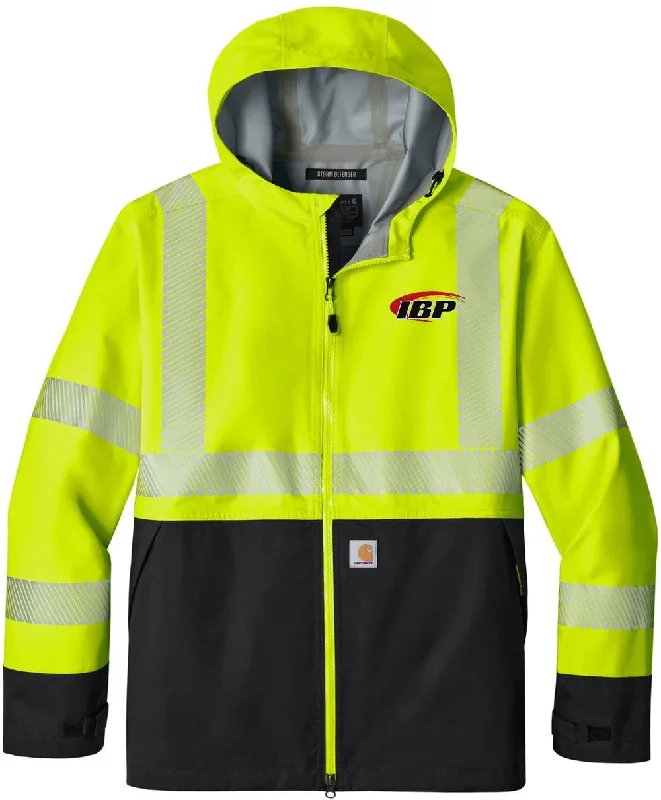 Active Jackets for Outdoor Sports and Activities-Carhartt ANSI 107 Class 3 Storm Defender Jacket