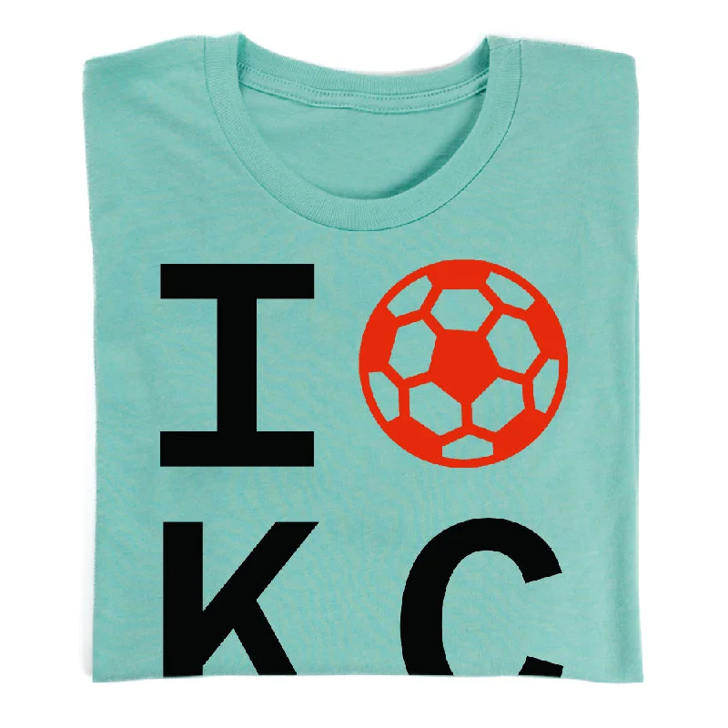 Lightweight T-Shirt for Hot Weather-I Soccer Ball KC