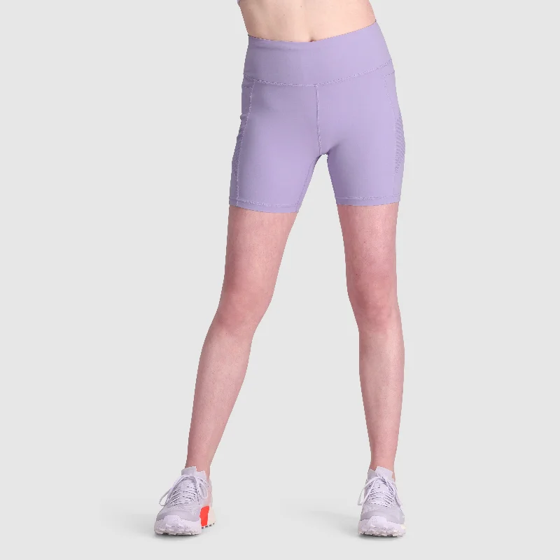 Athletic Shorts for Fitness Enthusiasts-Women's Ad-Vantage Shorts - 6" Inseam