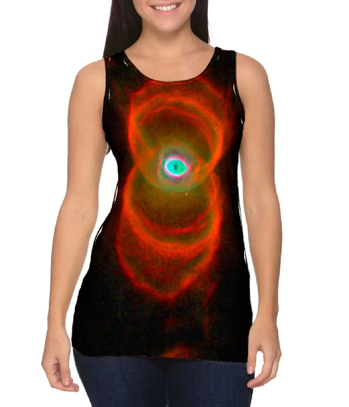 Hiking Vests for Outdoor Excursions-Space Galaxy Hourglass Nebula