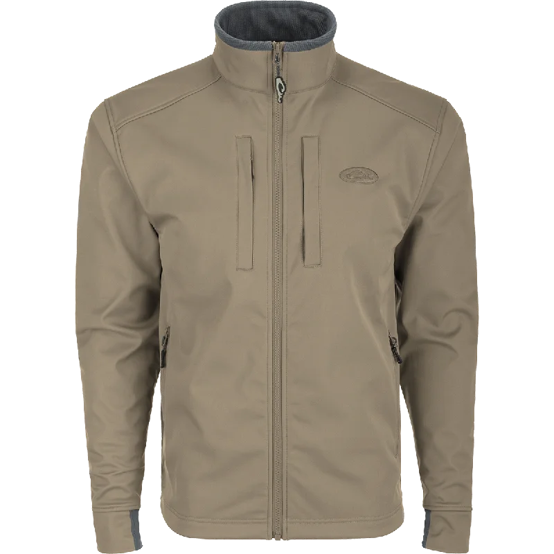 Urban Jackets for City Wear-Windproof Soft Shell Jacket