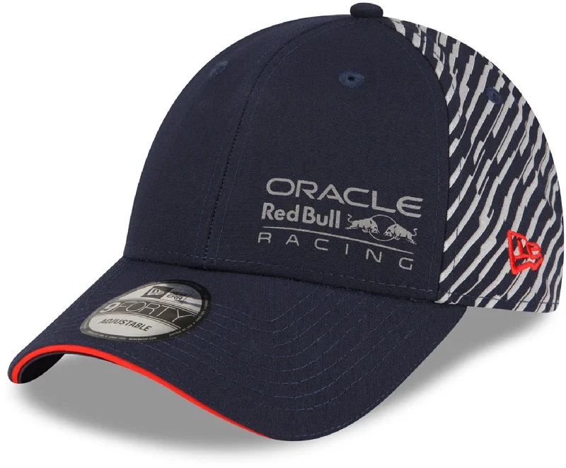 Adjustable Sports Caps for Active Wear-Red Bull Racing Race Special New Era 9Forty Las Vegas GP Team Cap