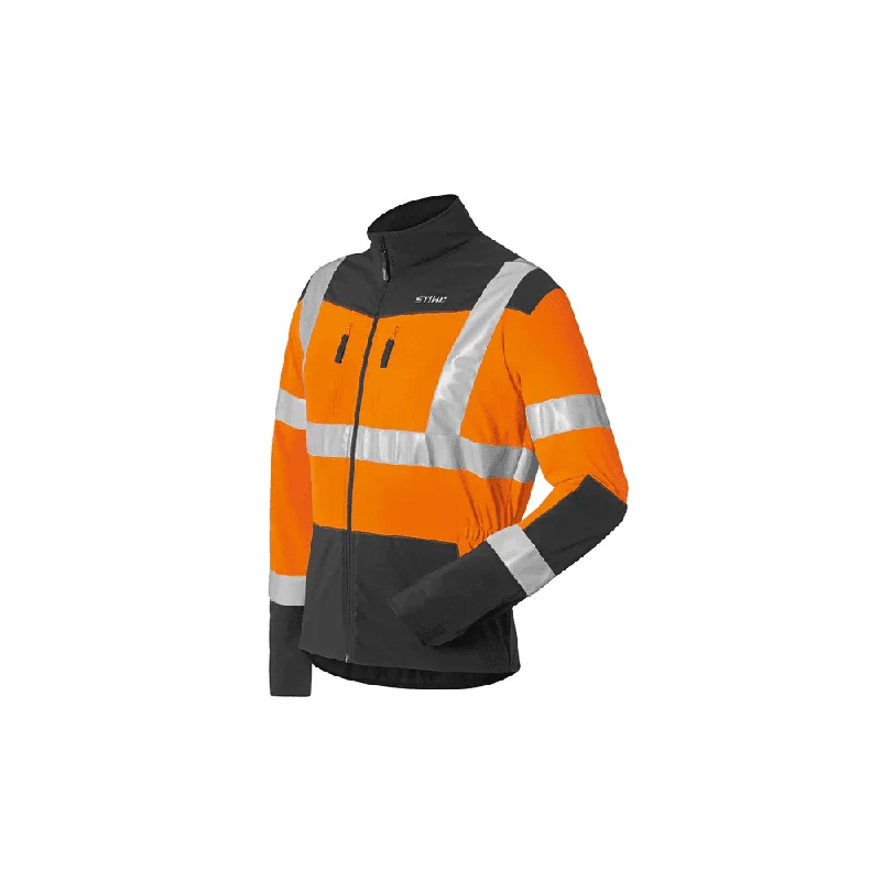 Trendy Jackets for Fashion-Forward Looks-Vent High Visibility Orange Work Jacket