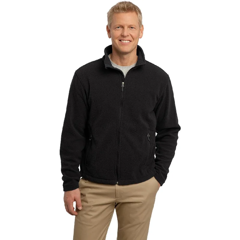 Waterproof Windbreakers for Outdoor Activities-CLOSEOUT - Port Authority Tall Value Fleece Jacket