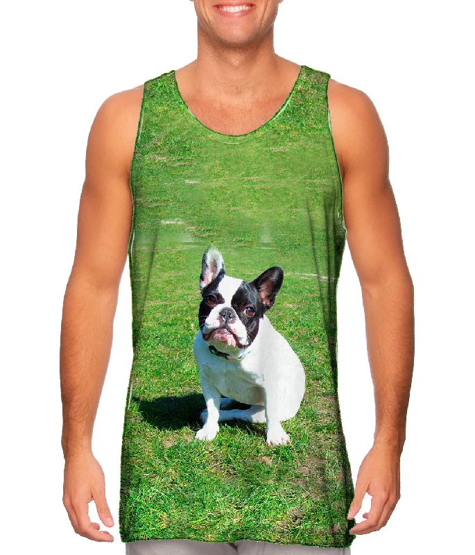 Casual Vests for Easy Layering-Sophisticated French Bulldog