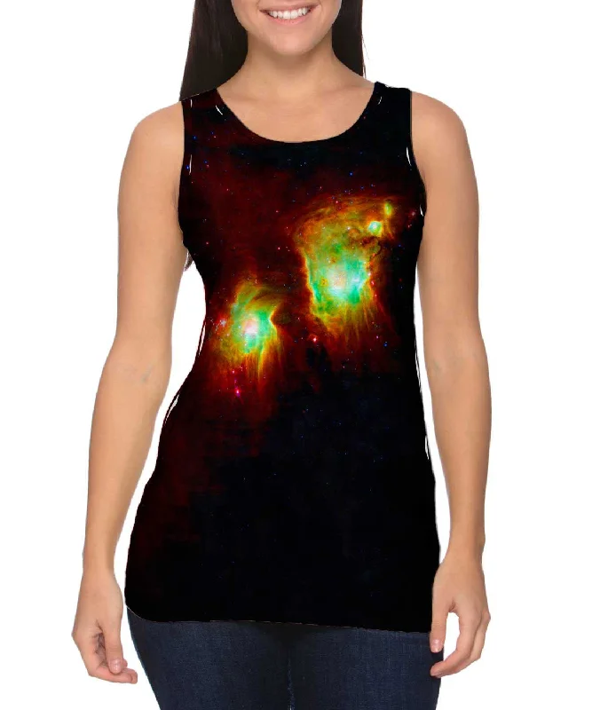 Custom Logo Vests for Promotional Use-Space Galaxy Messier 78